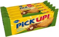 Mängden socker i Pick Up! Noisette 5x28G - Bahlsen