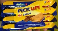 Mängden socker i Pick Up! Choco