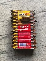 Mängden socker i Pick-up triple choc