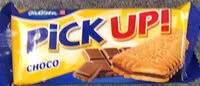 Mängden socker i PICK UP CHOCO X5