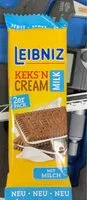 Mängden socker i Leibniz Keks’n Cream Milk
