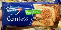 Mängden socker i Bahlsen Comtess Haselnuss