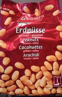 Mängden socker i Cacahuètes Salées Lorenz 500 GR