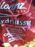 Mängden socker i Cacahuètes Salées Lorenz 1 KG, 1 Sachet