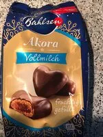 Mängden socker i Akora Vollmilch