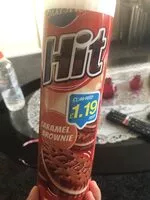 Mängden socker i Hit Caramel Brownie Biscuits