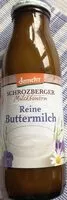 Mängden socker i Buttermilch