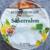 Mängden socker i Sauerrahm