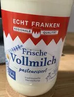 Mängden socker i Frische Vollmilch