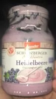 Mängden socker i Fruchtjoghurt Mild, Heidelbeer