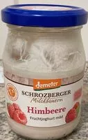 Mängden socker i Himbeerjoghurt