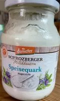 Mängden socker i Speisequark Magerstufe, Demeter