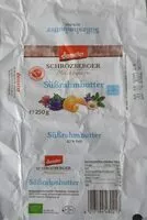 Mängden socker i Süßrahmbutter