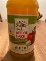 Socker och näringsämnen i Werder frucht