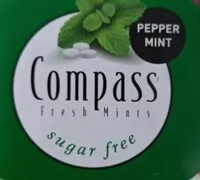 Mängden socker i Compass Fresh Mints
