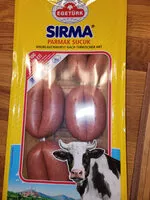 Mängden socker i Soudjouk Egeturk Sirma Parmak 1KG X 9 Arev
