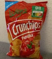 Mängden socker i Crunchips Paprika
