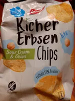 Mängden socker i Kicher Erbsen Chips