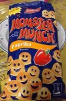 Mängden socker i Monster munch paprika