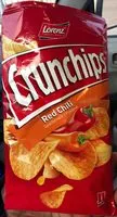 Mängden socker i Lorenz Crunchips Red Chili