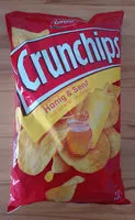 Mängden socker i Crunchips Honig & Senf