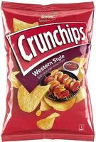 Mängden socker i Crunchips patatas fritas western style