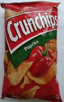 Mängden socker i Crunchips Paprika