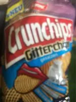 Mängden socker i Crunchips Gitterchips gesalzen