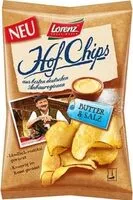 Mängden socker i Hofchips Butter & Salz
