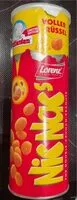 Mängden socker i Nic Nacs The double-Crunch-Peanuts