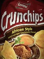 Mängden socker i Crunchips African Style