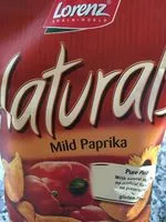 Mängden socker i Lorenz Naturals Paprika Chips 100G