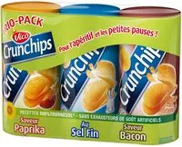 Mängden socker i Crunchips Pap / Sale / Bacon