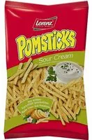 Mängden socker i Pomsticks patatas fritas Sour Cream