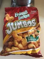Mängden socker i Erdnußlocken Jumbos Classic 200G