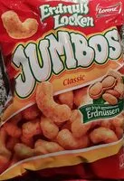 Mängden socker i Erdnuss Locken Jumbo