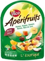 Mängden socker i Apérifruits - L' Exotique