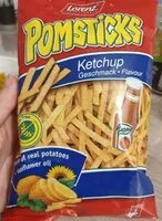 Mängden socker i Pomsticks ketchup