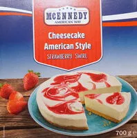 Mängden socker i Cheesecake American Style Strawberry Swirl