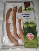 Mängden socker i Thüringer Wiener