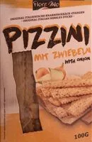 Mängden socker i Pizzini mit Zwiebeln