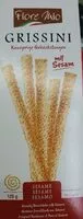Mängden socker i Fiore Mio Grissini Sesam