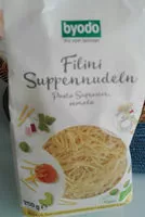 Mängden socker i Filini Suppennudeln
