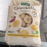 Mängden socker i Orecchiette Nudeln Pasta