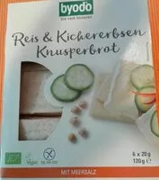 Mängden socker i Reis&Kichererbsen Knusperbrot