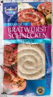 Mängden socker i Fränkische Bratwurst Schnecken