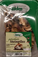 Mängden socker i Getrocknete Steinpilze