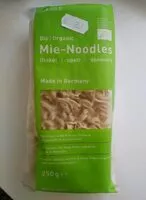 Mängden socker i Mie-noodle Dinkel