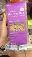 Mängden socker i Nudeln, Mie Vollkorn Bio