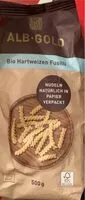 Mängden socker i Fusilli bio au blé